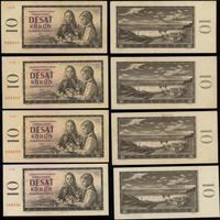 Czechosłowacja, zestaw: 7 x 10 koron, 1960