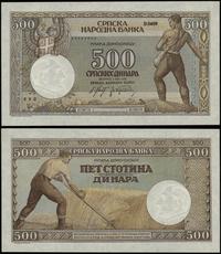 500 dinarów 1.05.1942, seria B 0489 / 693 / 1220