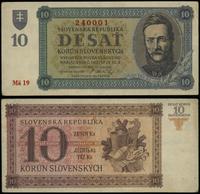 10 koron 20.07.1943, seria Mä 19, numeracja 2400