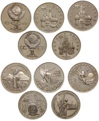 zestaw 8 monet, w skład zestawu wchodzą monety Z