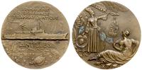 medal - Parowiec Antilles, sygnowany R DELAMARRE