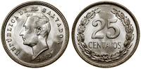 25 centavos 1943, San Francisco, srebro próby 90