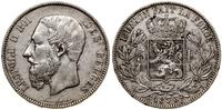 5 franków 1873, Bruksela, srebro próby "900" 24.