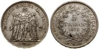 5 franków 1873 A, Paryż, srebro próby "900" 24.9