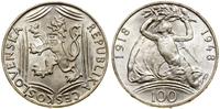 100 koron 1948, Kremnica, 30. Rocznica niepodleg