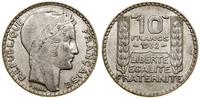 10 franków 1932, Paryż, srebro próby "680" 9.96 