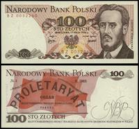 100 złotych 17.05.1976, seria BZ, numeracja 0032