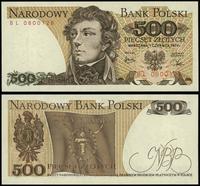 500 złotych 1.06.1979, seria BL, numeracja 08001