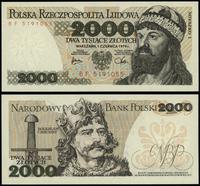 2.000 złotych 1.06.1979, seria BF, numeracja 519