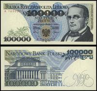 100.000 złotych 1.02.1990, seria A, numeracja 16