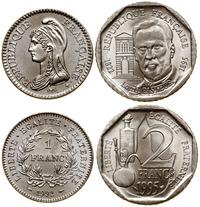 zestaw 2 monet, Paryż, w skład zestawu wchodzą 2
