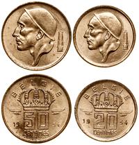 zestaw 2 monet 1954, w skład zestawu wchodzi 50 