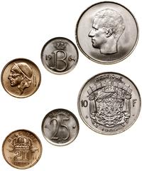zestaw 3 monet, w skład zestawu wchodzi 10 frank
