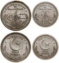 zestaw 4 monet, w skład zestawu wchodzi 1 rupia 