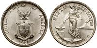 50 centavos 1945, San Francisco, srebro próby 75