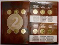 Polska, zestaw monet dwuzłotowych z lat 2000–2003