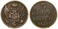 Polska, 3 grosze polskie, 1833 KG