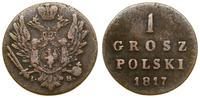 Polska, 1 grosz polski, 1817 IB
