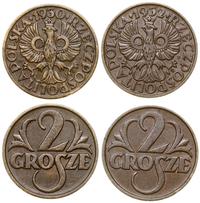 Polska, lot 2 x 2 grosze, 1930, 1932