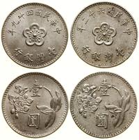 Tajwan, zestaw 4 monet