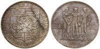 20 koron 1934, Kremnica, srebro próby 700, 12 g,