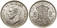 1/2 korony 1940, Londyn, srebro próby 500, 14.14