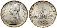 500 lirów 1959 R, Rzym, srebro próby 835, 11 g, 