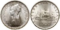 500 lirów 1966 R, Rzym, srebro próby 835, 11 g, 