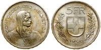 5 franków 1966 B, Berno, srebro próby 835, 15 g,