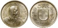 Szwajcaria, 5 franków, 1967 B