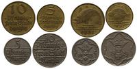 zestaw monet, 5 i 10 fenigów 1923 Utrecht, 5 i 1