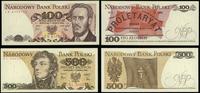 zestaw 2 banknotów 1.06.1982, w zestawie 500 zło
