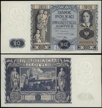 20 złotych 11.11.1936, seria BE, numeracja 40060