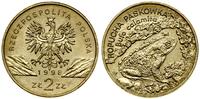 2 złote 1998, Warszawa, Ropucha Paskówka - Bufo 