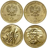 zestaw: 2 x 2 złote 1998, Warszawa, 80. rocznica