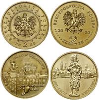 zestaw: 2 x 2 złote 2000, Warszawa, Pałac w Wila