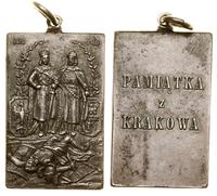 Polska, medalik patriotyczny wybity z okazji odsłonięcia w Krakowie Pomnika Grunwaldzkiego, 1910