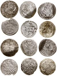 zestaw 6 monet, w skład zesatwu wchodzą monety F