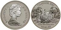 1 dolar 1989, Ottawa, Rzeka Mackenzie, srebro pr
