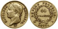 40 franków 1811 A, Paryż, złoto, 12.84 g, Fr. 50