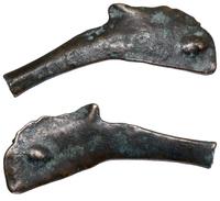 brąz w kształcie delfina VI–V w. pne, brąz, 27.5