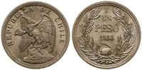 Chile, 1 peso, 1933