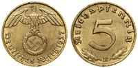 Niemcy, 5 fenigów, 1937 E