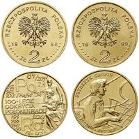 Polska, lot 2 x 2 złote, 1998, 1999