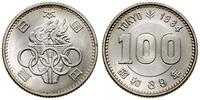 100 jenów 1964, Osaka, XVIII Letnie Igrzyska Oli