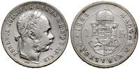 1 forint 1883, Kremnica, srebro próby "900", Her