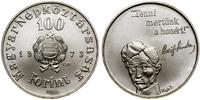 100 forintów 1973 BP, Budapeszt, 150 rocznica ur
