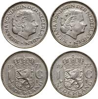 Niderlandy, zestaw 12 monet, 1962–1980