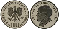 100 złotych 1979, Warszawa, Ludwik Zamenhof, sre