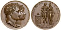 żeton zaślubinowy 1810, medal autorstwa Andrieu,